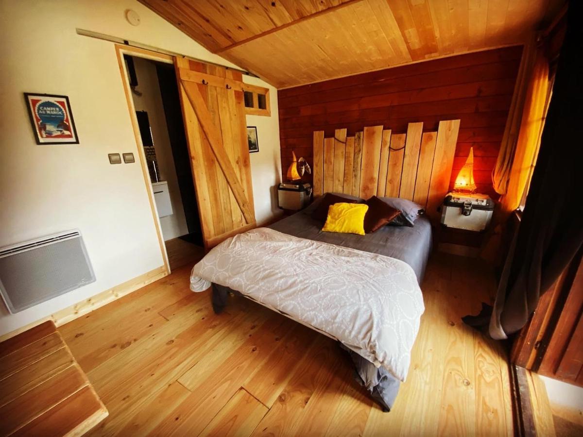 "Le Maloya" Chalets Independants -Chambre Balneo - Relais Motards Лакон Экстерьер фото